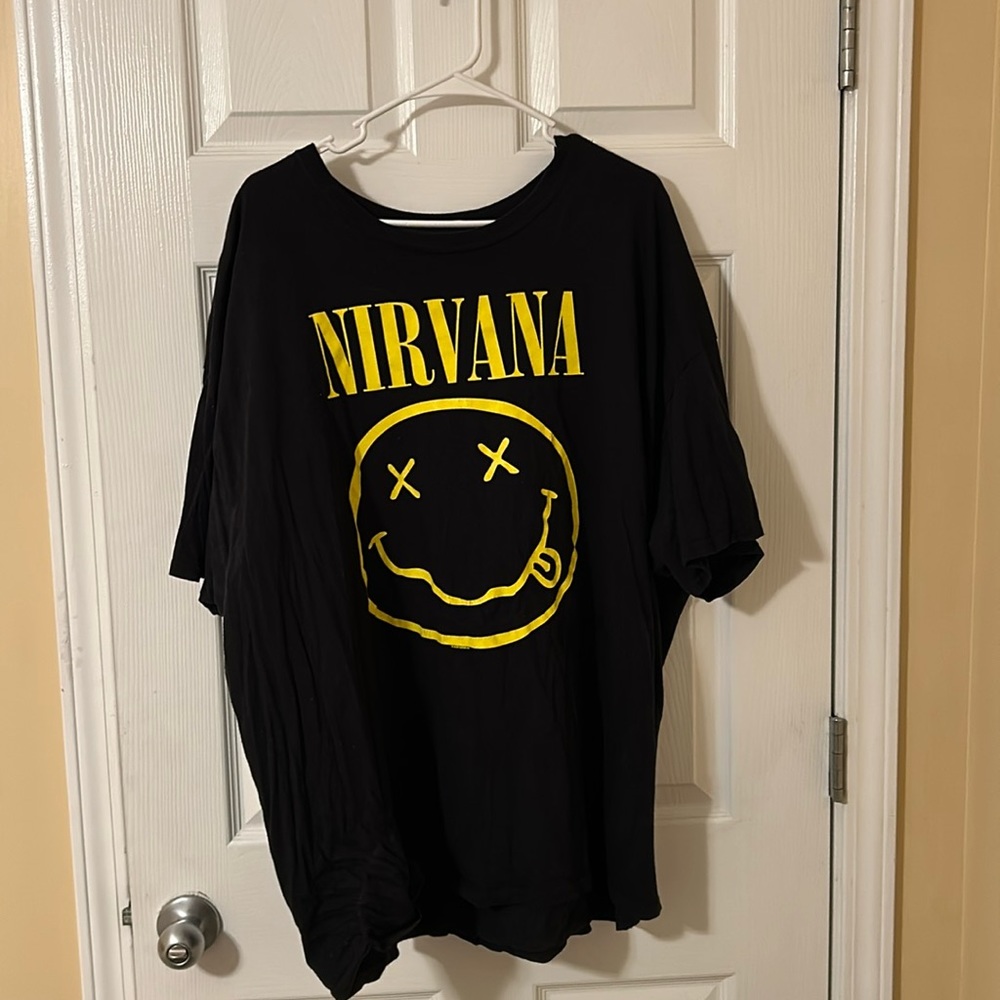 Nirvana Smiley Graphic Tee